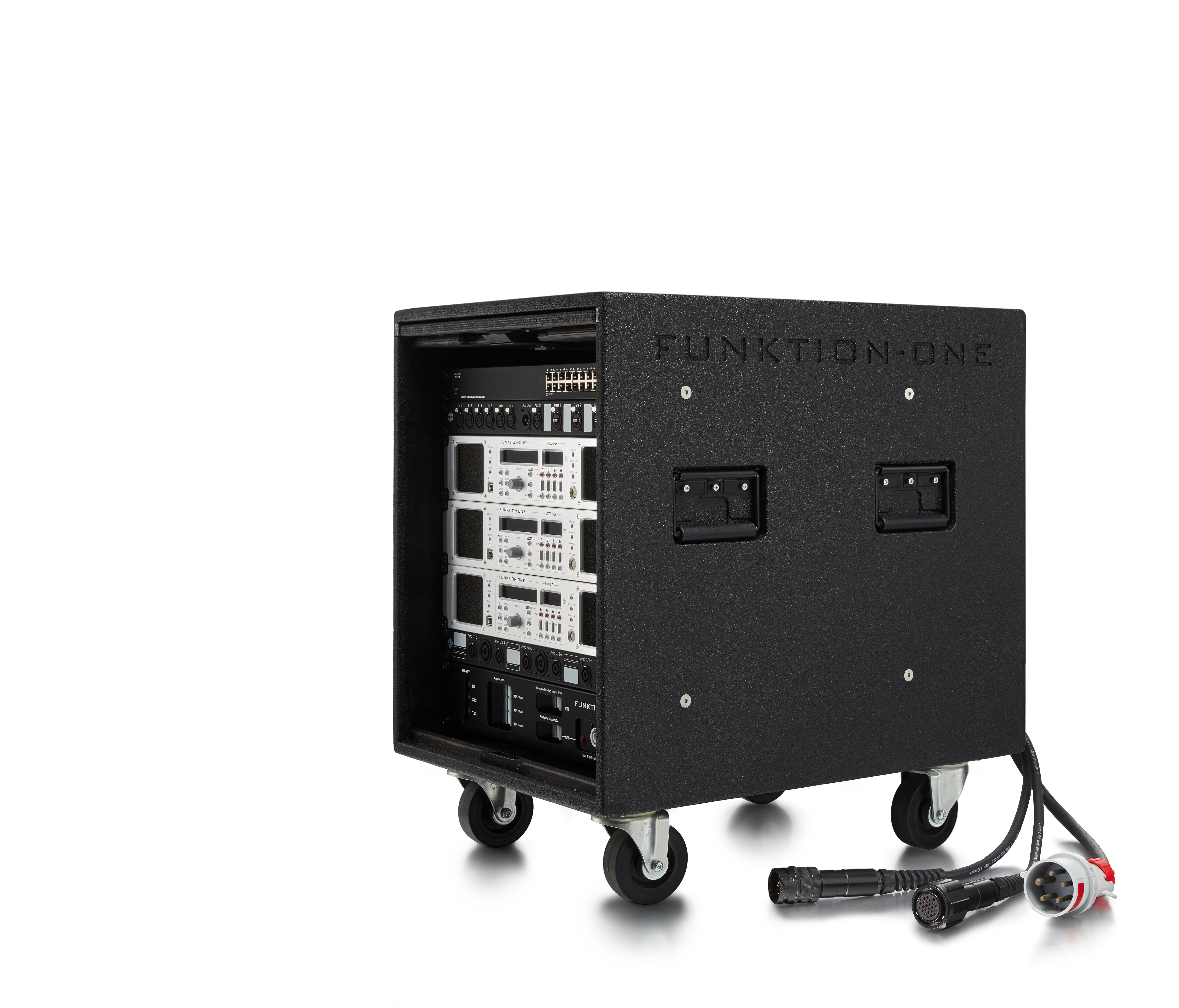 Amp rack open cables