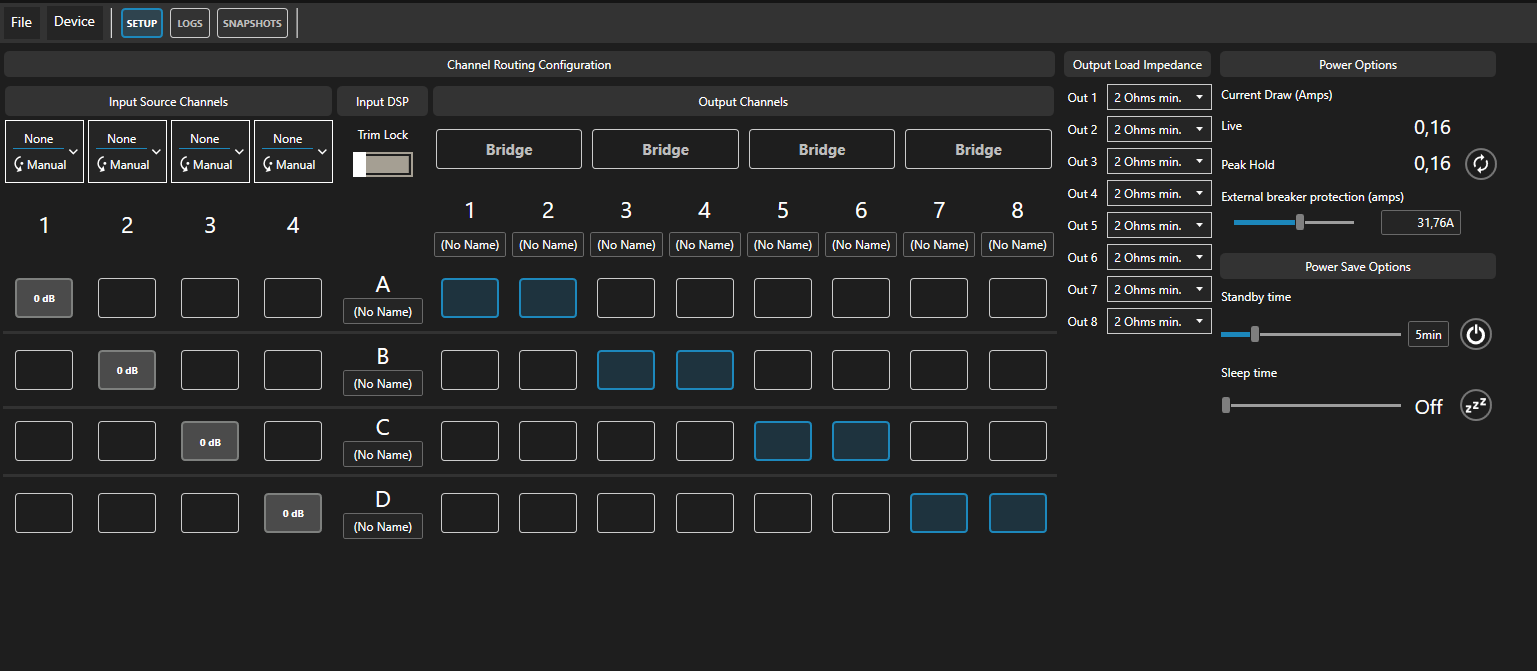 Les amplis Linea economise de l'energie