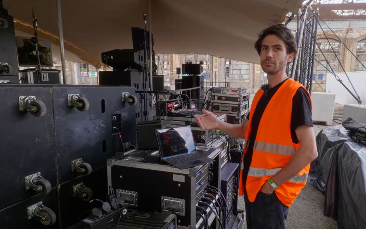 Linea Research aux Nuits Sonores avec Combeuil Audio